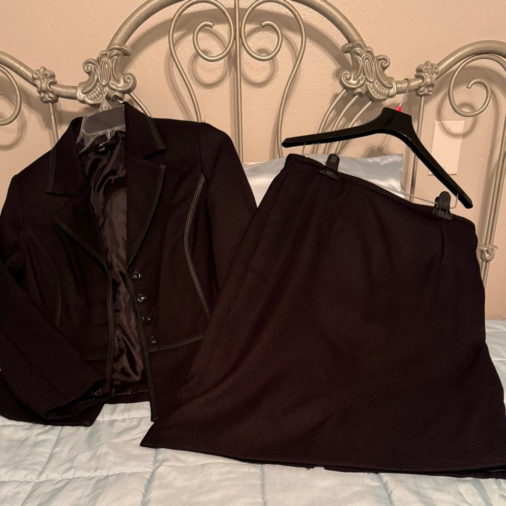 Black suit and jacket set